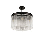 NL76759 Baylan Small Round Pendant 5 Light Brown Oxide