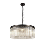 NL76769 Baylan Medium Pendant 8 Light Brown Oxide