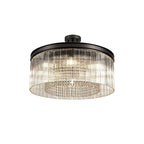 NL76769 Baylan Medium Pendant 8 Light Brown Oxide
