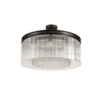 NL76769 Baylan Medium Pendant 8 Light Brown Oxide