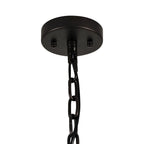 NL76769 Baylan Medium Pendant 8 Light Brown Oxide