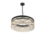 NL76779 Baylan Large Round Pendant 10 Light Brown Oxide