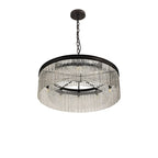 NL76779 Baylan Large Round Pendant 10 Light Brown Oxide