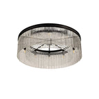 NL76779 Baylan Large Round Pendant 10 Light Brown Oxide