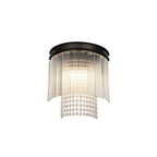 NL76809 Baylan Wall  Light 2 Light Brown Oxide