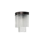NL76809 Baylan Wall  Light 2 Light Brown Oxide