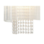 NL76809 Baylan Wall  Light 2 Light Brown Oxide