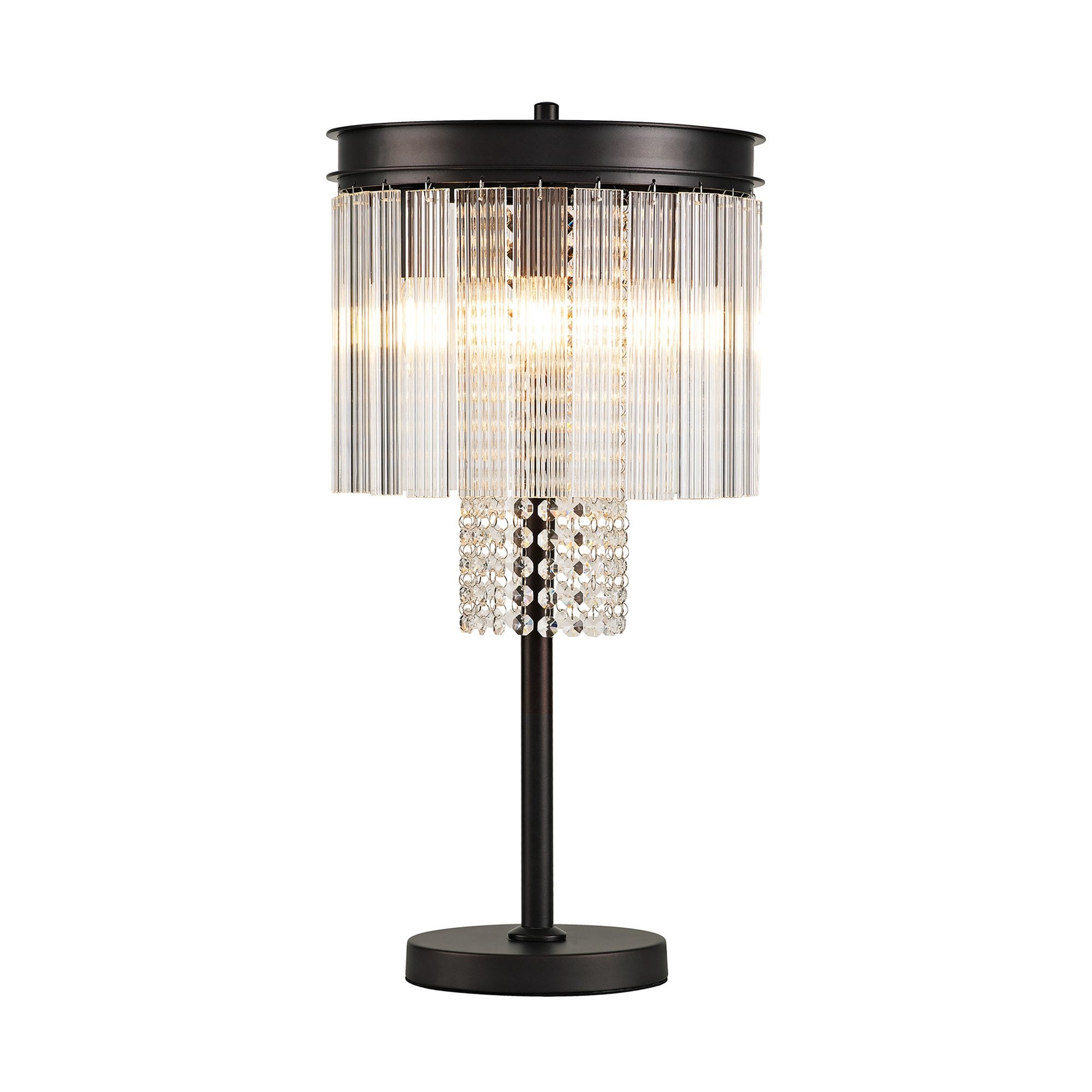NL76819 Baylan Table Lamp 6 Light Brown Oxide
