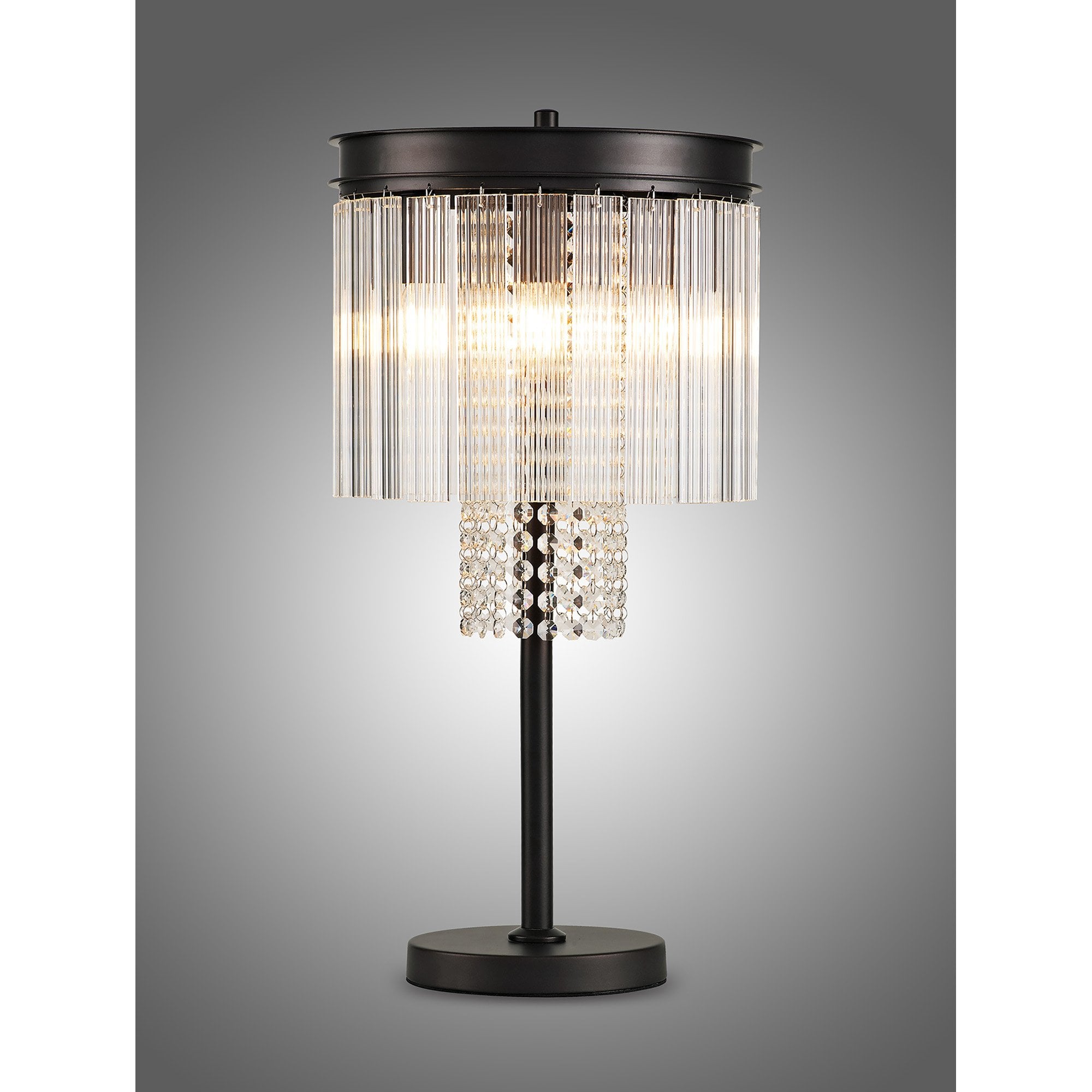 NL76819 Baylan Table Lamp 6 Light Brown Oxide
