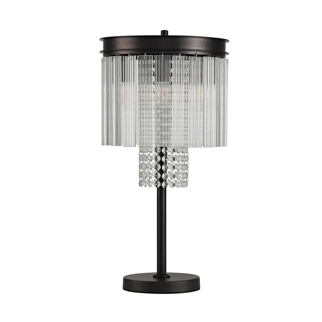 NL76819 Baylan Table Lamp 6 Light Brown Oxide