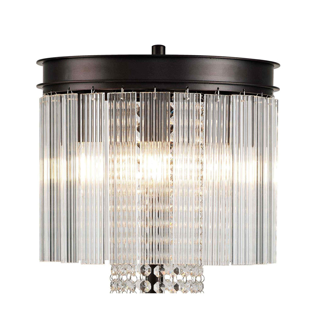 NL76819 Baylan Table Lamp 6 Light Brown Oxide