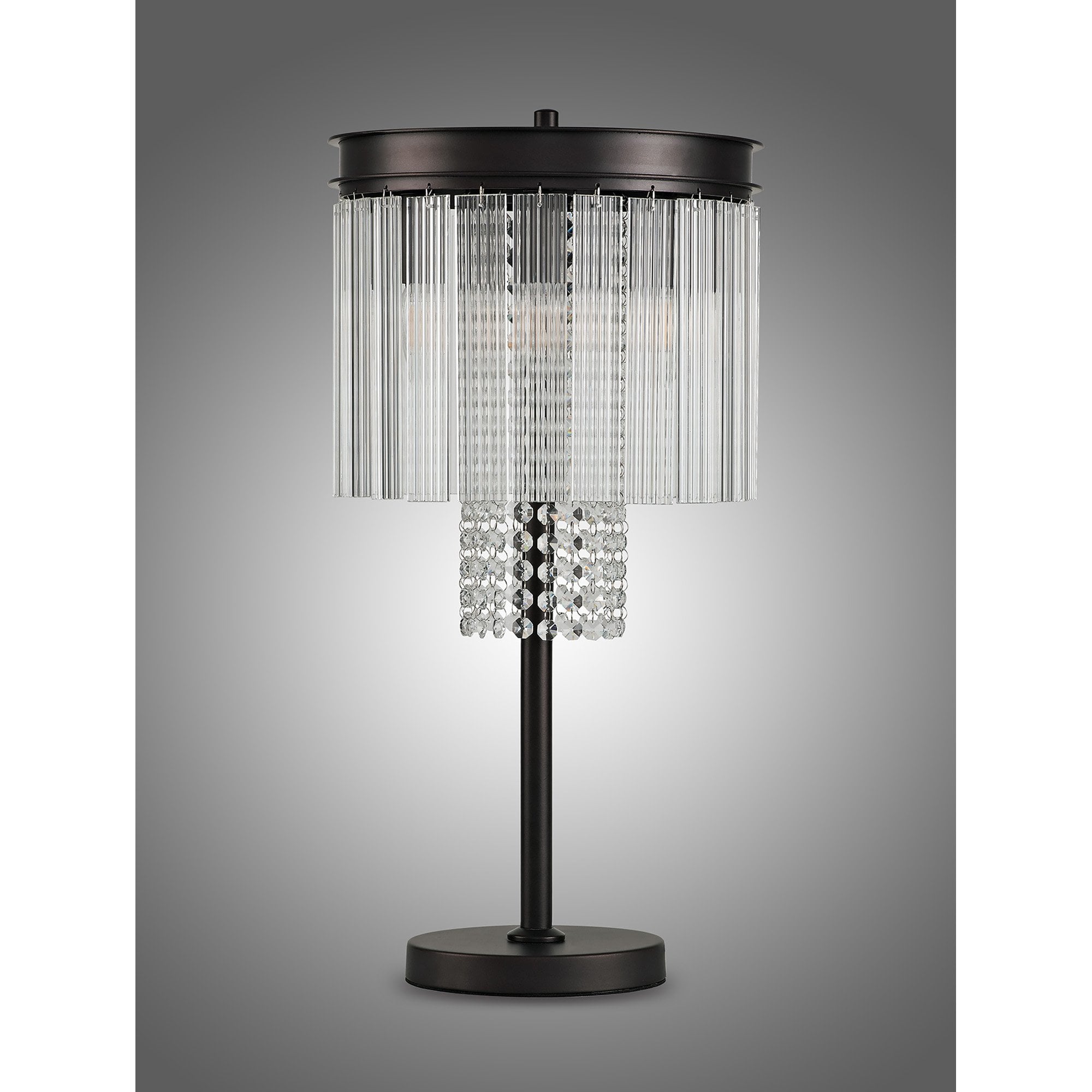NL76819 Baylan Table Lamp 6 Light Brown Oxide