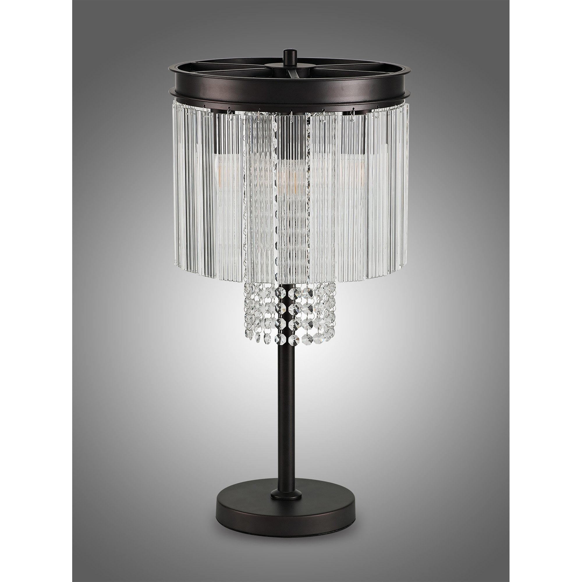 NL76819 Baylan Table Lamp 6 Light Brown Oxide