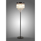 NL76829 Baylan Floor Lamp 9 Light Brown Oxide
