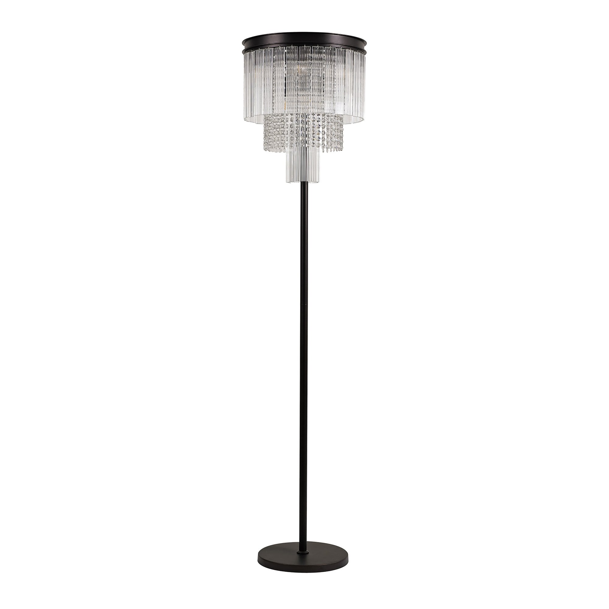 NL76829 Baylan Floor Lamp 9 Light Brown Oxide