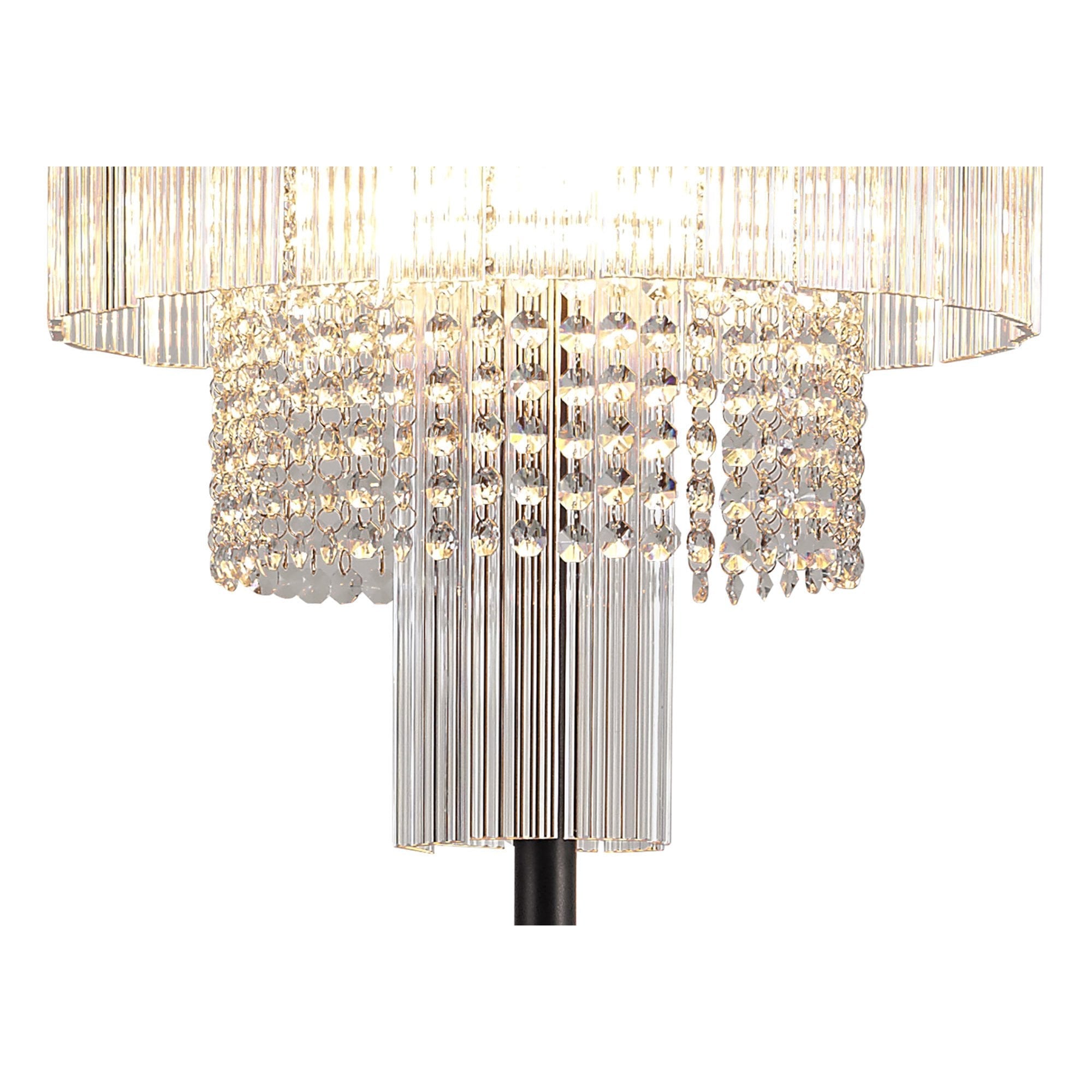 NL76829 Baylan Floor Lamp 9 Light Brown Oxide