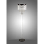 NL76829 Baylan Floor Lamp 9 Light Brown Oxide