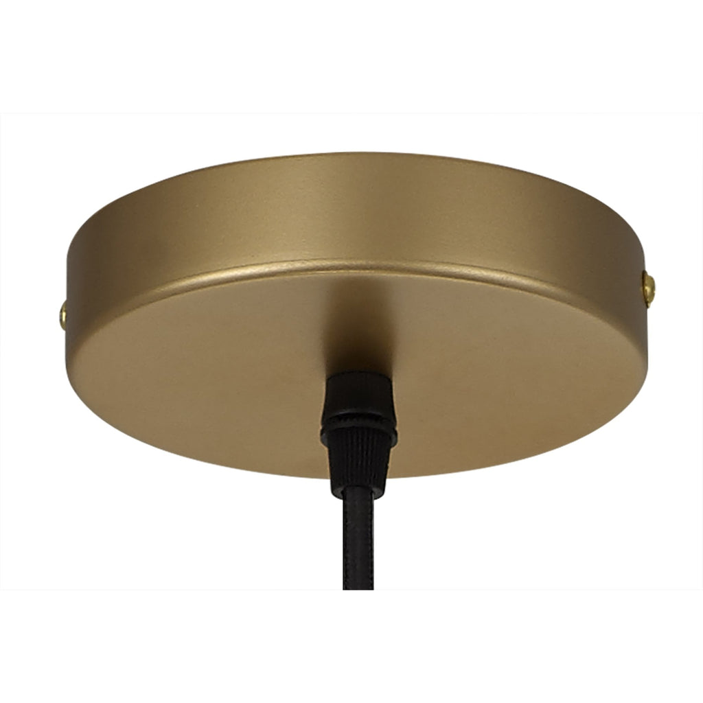 NL83779 Belgium Dome Pendant Painted Gold