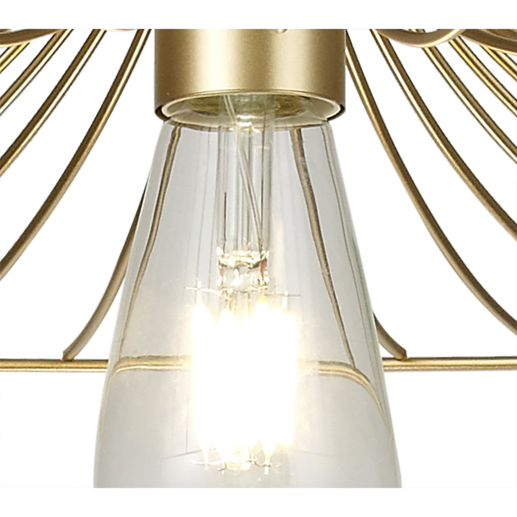 NL83789 Belgium Shallow Pendant Painted Gold