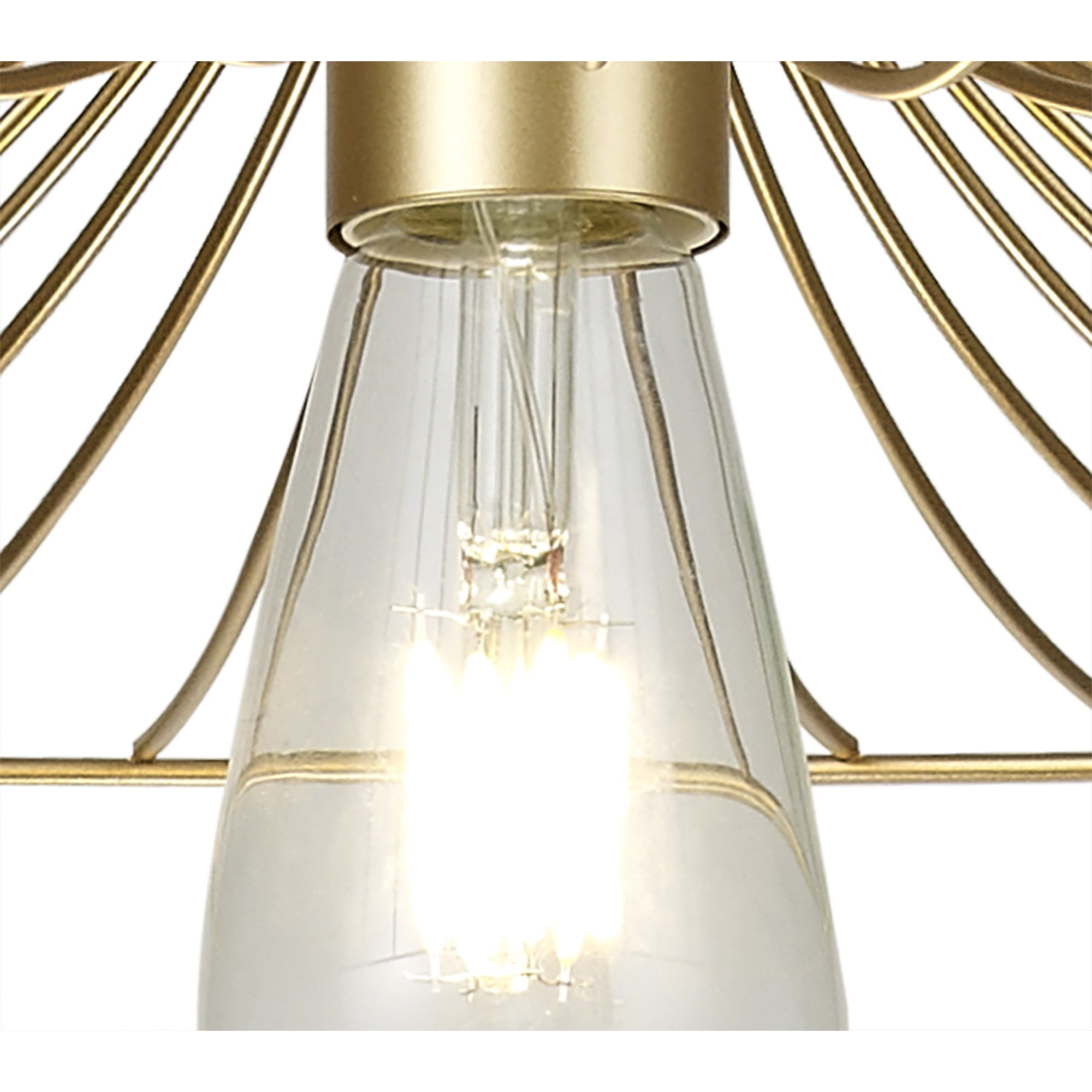 NL83789 Belgium Shallow Pendant Painted Gold