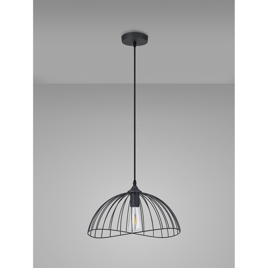 NL83799 Belgium Dome Pendant Graphite