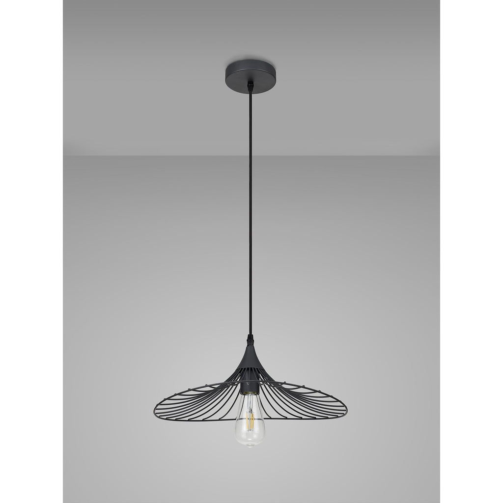 NL83809 Belgium Shallow Pendant Graphite