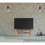 NL75899 Tokyo Single Pendant 1 Light Adjustable Black/Smoke Fade Glass