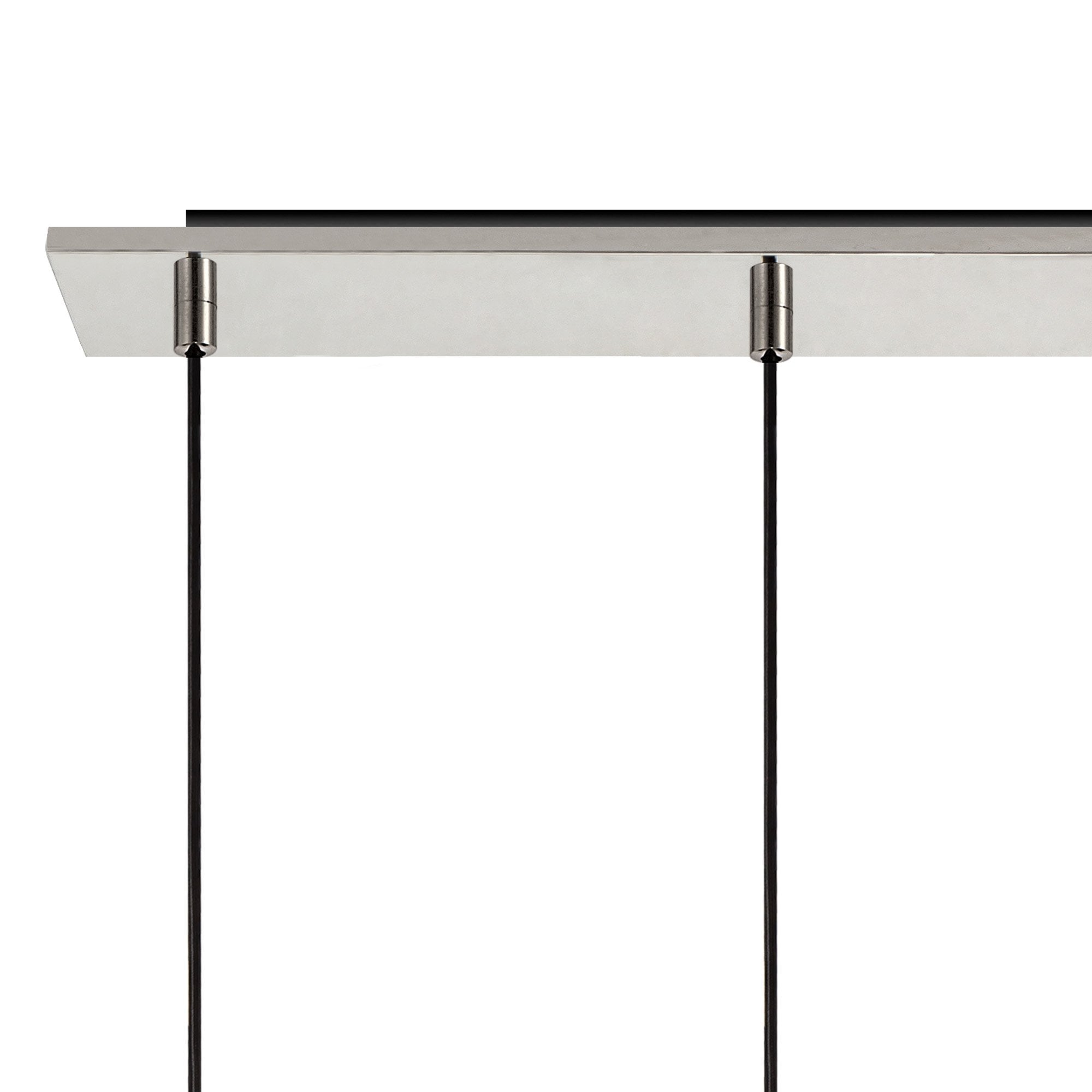 NL84949 Tokyo Slim Linear Pendant 4 Light Adjustable Black/Smoke Fade Glass