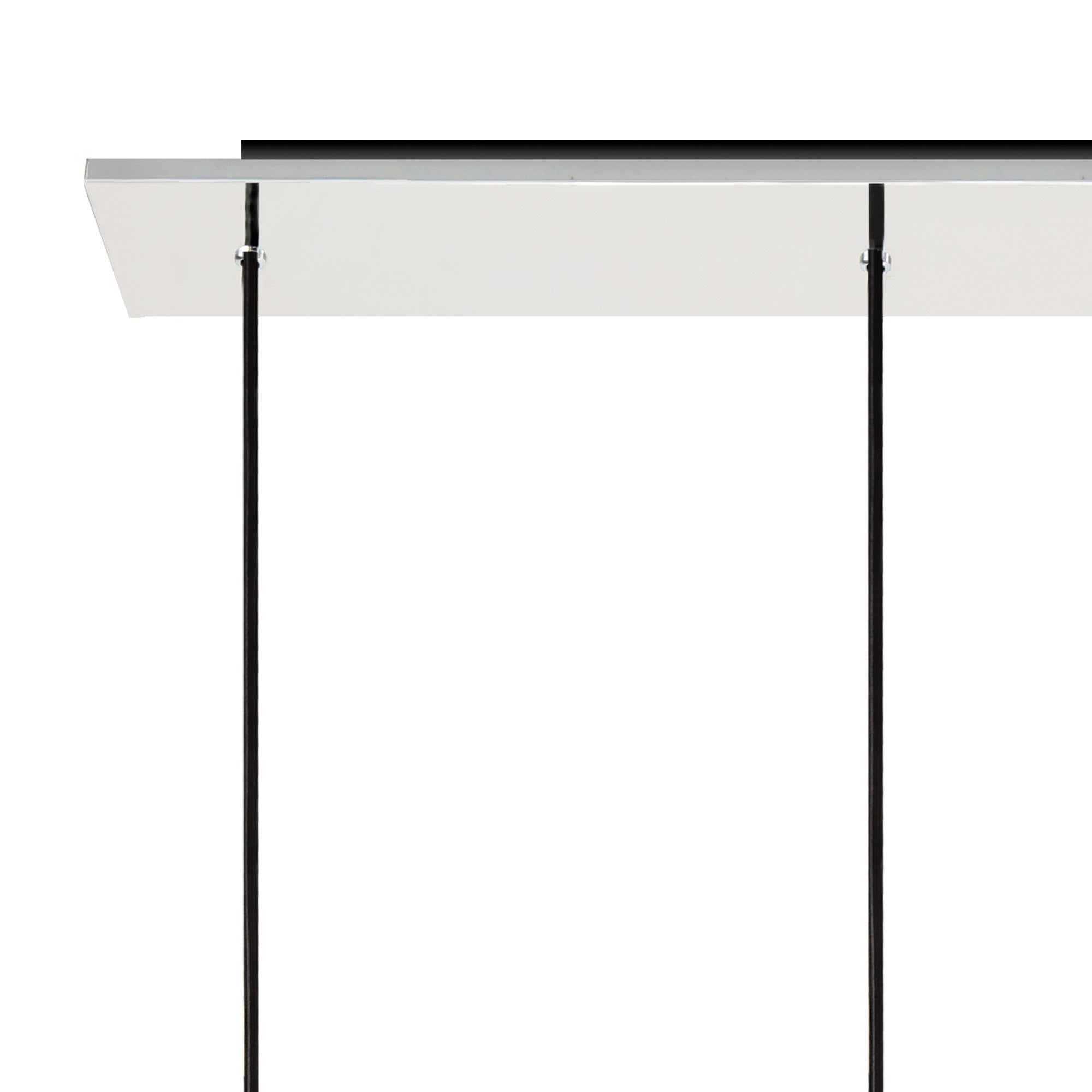 NL84959 Tokyo Slim Linear Pendant 5 Light Adjustable Black/Smoke Fade Glass