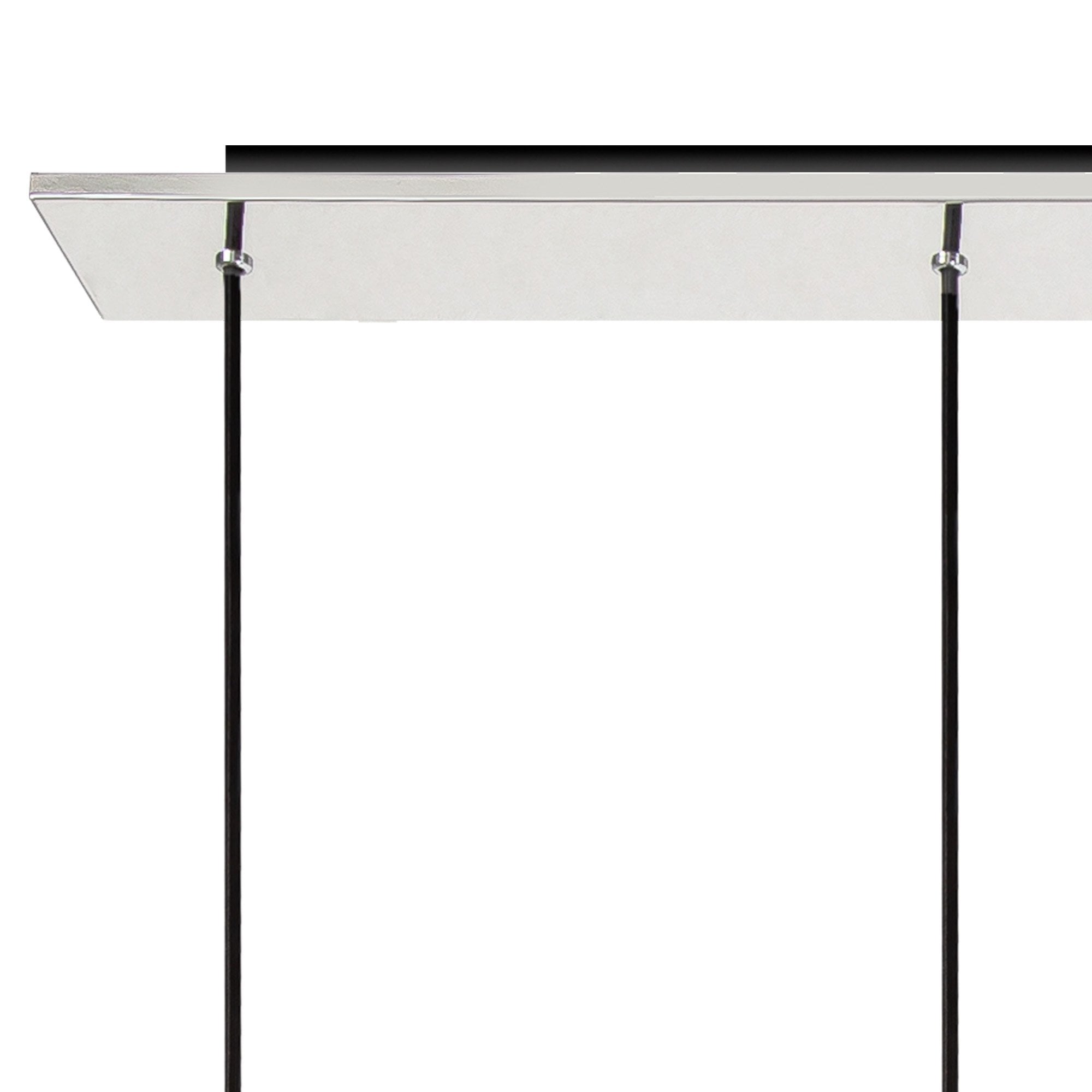 NL84969 Tokyo Slim Linear Pendant 7 Light Adjustable Black/Smoke Fade Glass