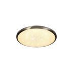 NL77519 Blat Bathroom Ceiling  Light LED Satin Nickel/Crystaline