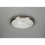 NL77519 Blat Bathroom Ceiling  Light LED Satin Nickel/Crystaline
