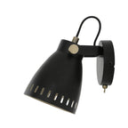 NL77259 Bojam Adjustable Wall Lamp 1 Light Matt Black/Antique Brass/Khaki