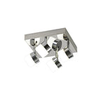 NL77429 Bovan Bathroom 4 Light Ceiling LED Polished Chrome