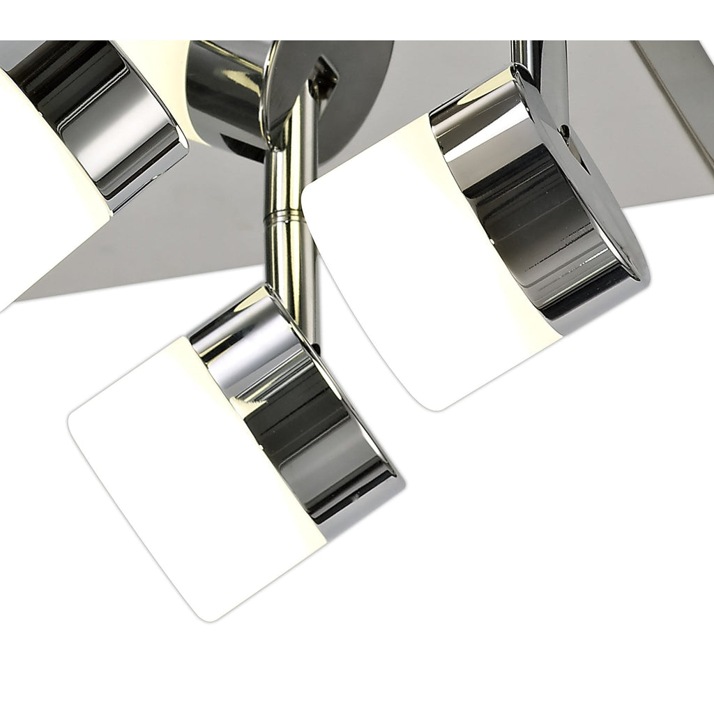 NL77429 Bovan Bathroom 4 Light Ceiling LED Polished Chrome