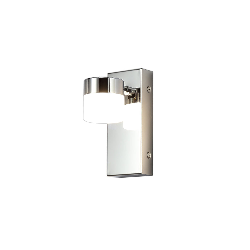NL77439 Bovan Bathroom Wall Lamp Single Adjustable LED Polished Chrome