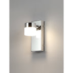 NL77439 Bovan Bathroom Wall Lamp Single Adjustable LED Polished Chrome