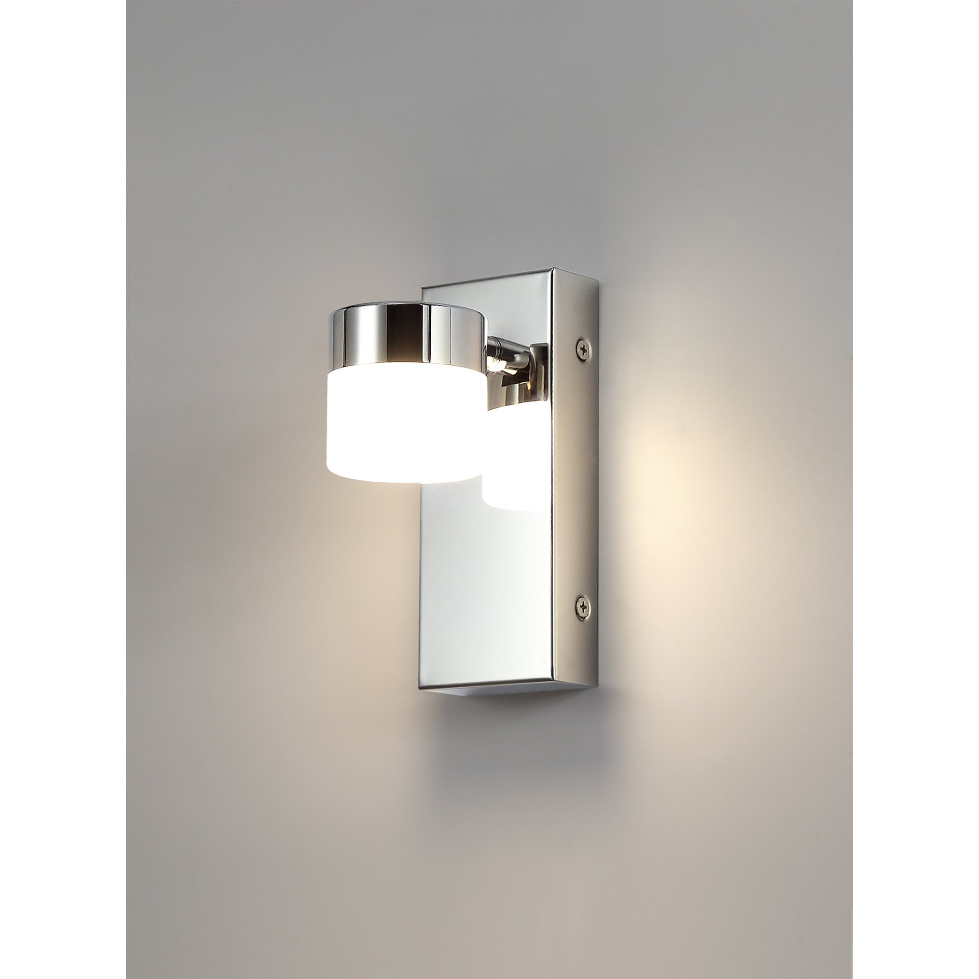 NL77439 Bovan Bathroom Wall Lamp Single Adjustable LED Polished Chrome