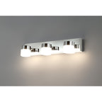 NL77449 Bovan Bathroom Wall Lamp Triple Adjustable LED Polished Chrome