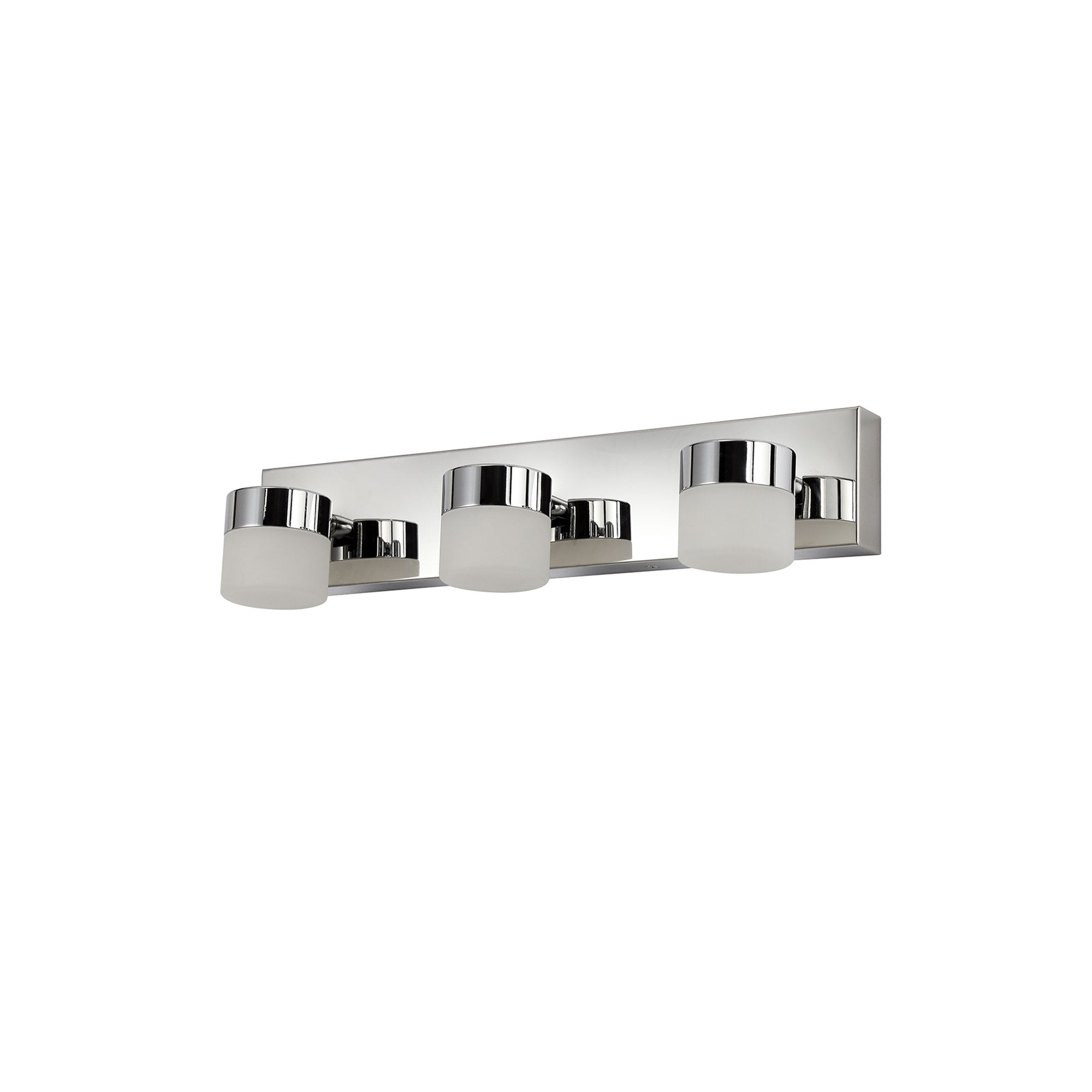 NL77449 Bovan Bathroom Wall Lamp Triple Adjustable LED Polished Chrome