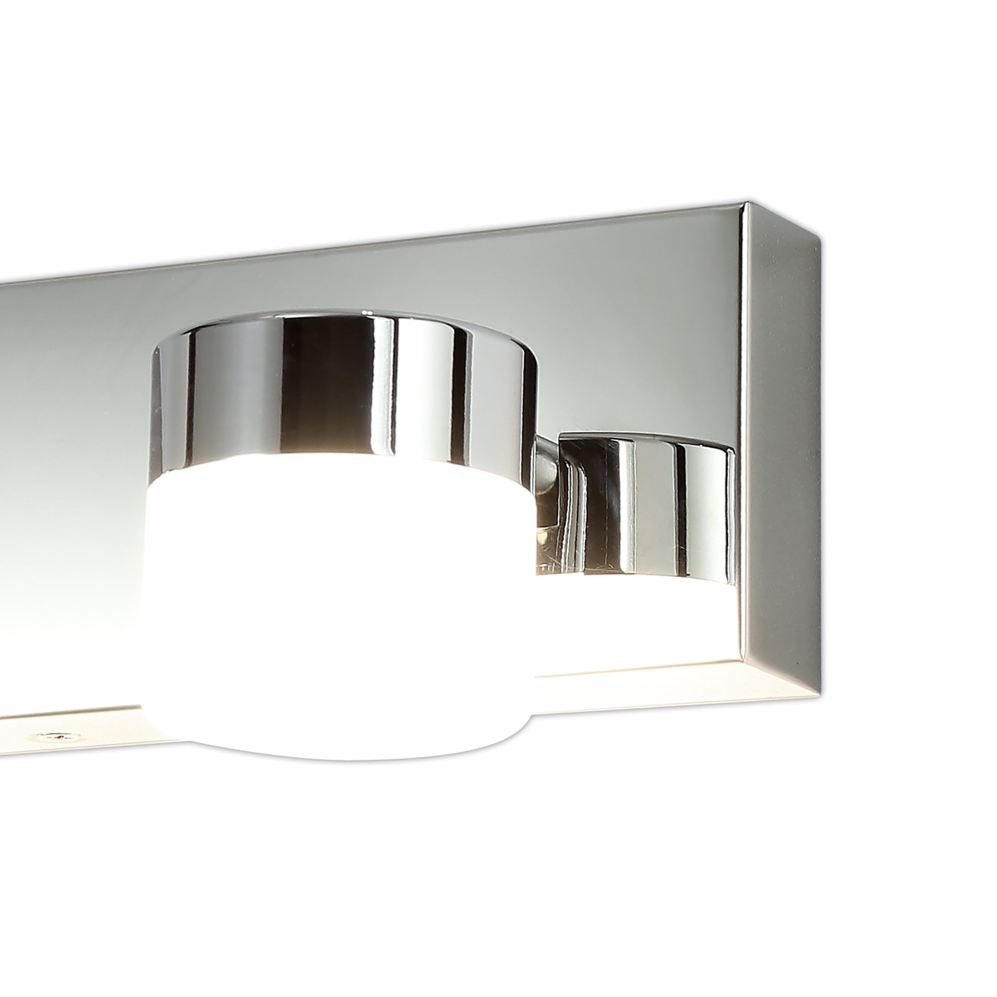 NL77449 Bovan Bathroom Wall Lamp Triple Adjustable LED Polished Chrome