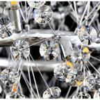 NL73949 Paris Pendant 12 Light Polished Chrome/Crystal