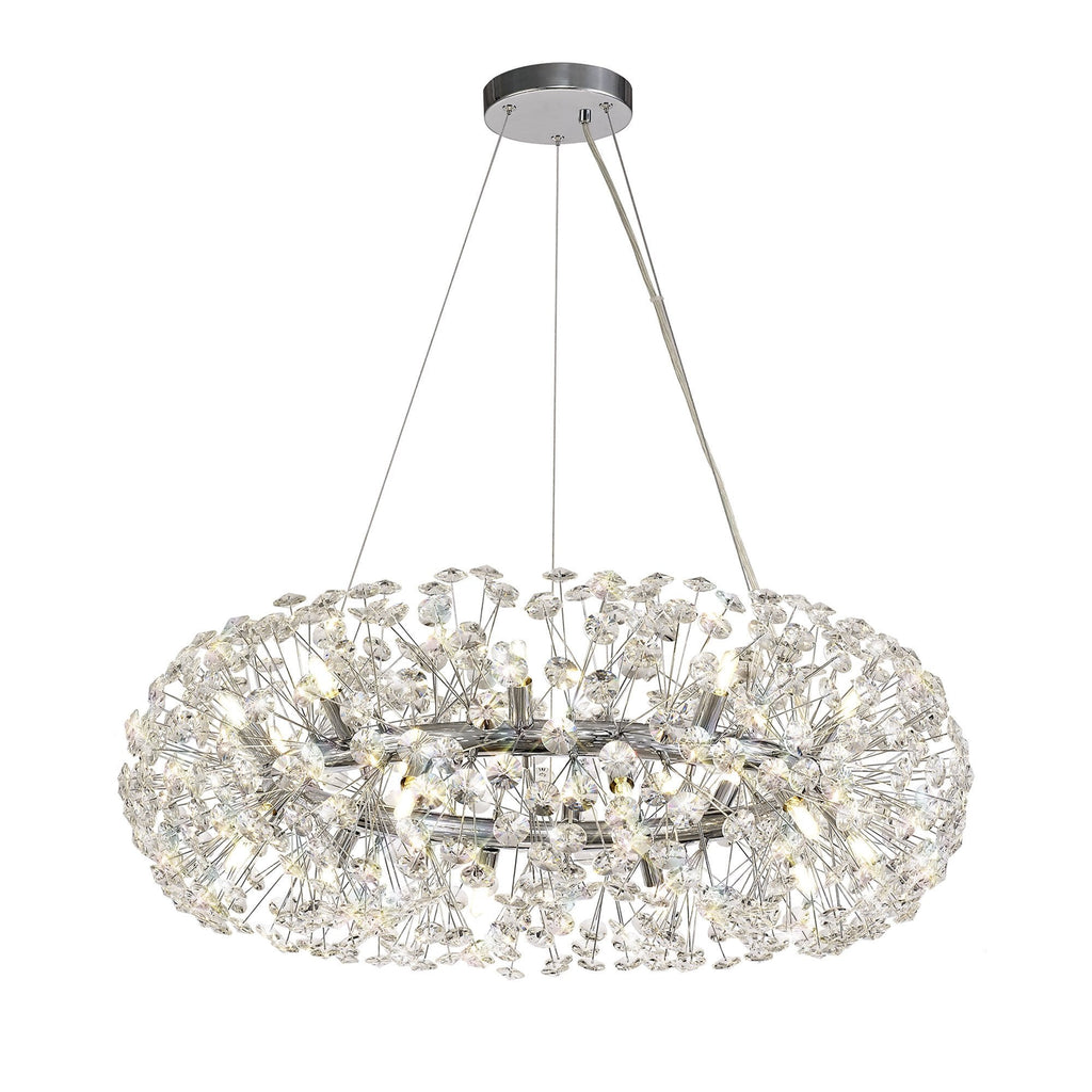 NL73959 Paris  Pendant 20 Light Polished Chrome/Crystal
