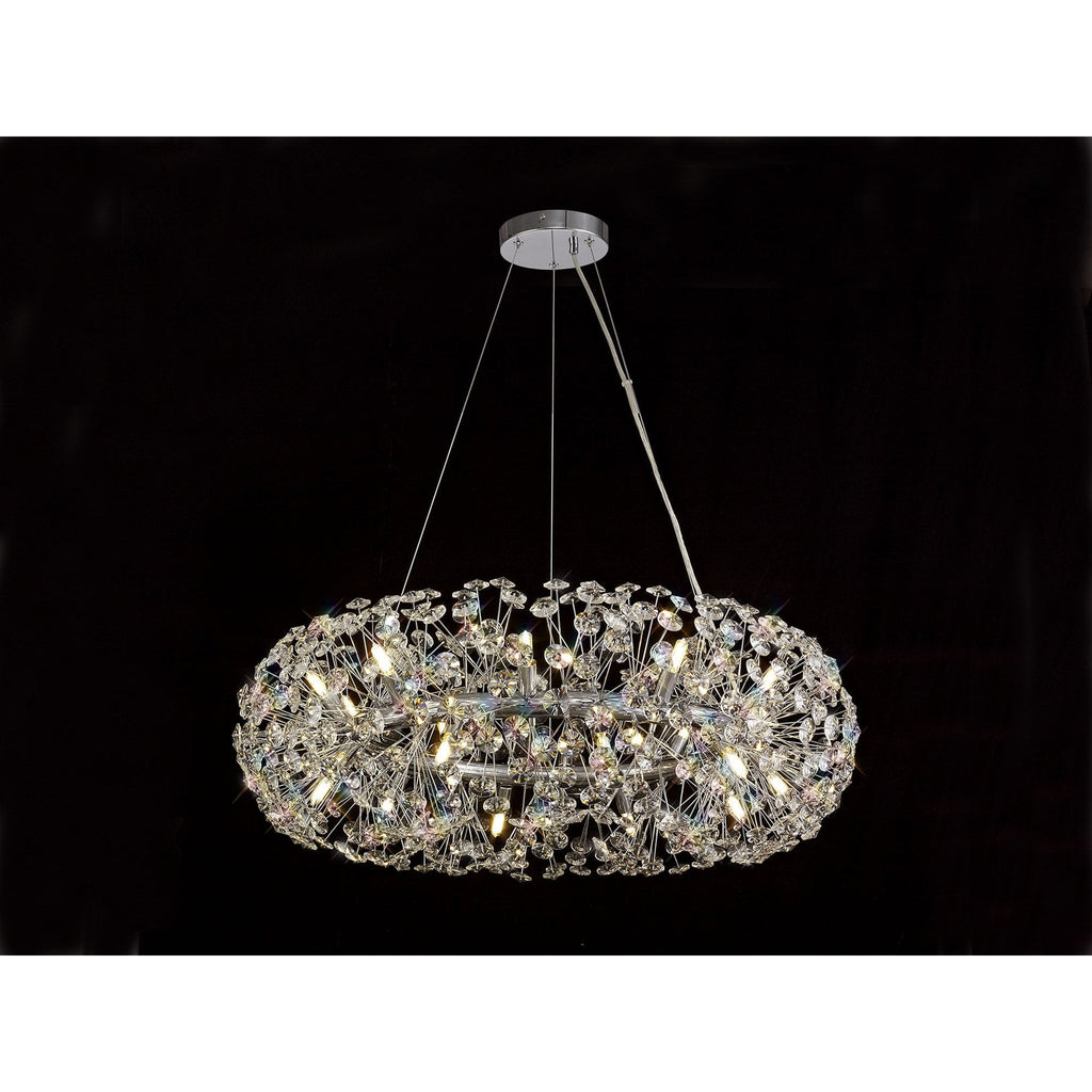 NL73959 Paris  Pendant 20 Light Polished Chrome/Crystal