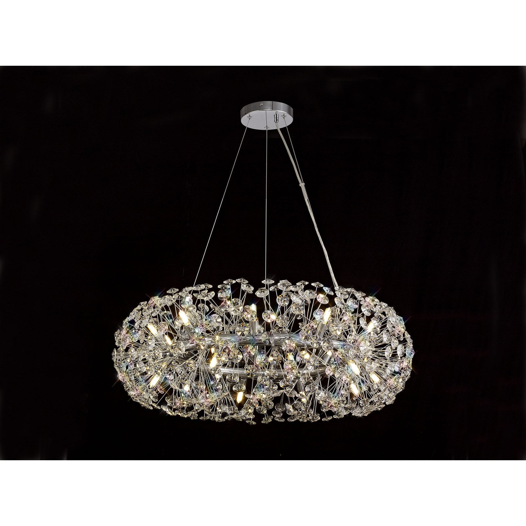 NL73959 Paris  Pendant 20 Light Polished Chrome/Crystal