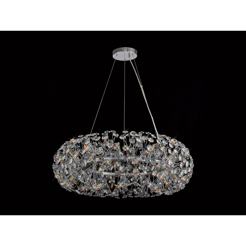 NL73959 Paris  Pendant 20 Light Polished Chrome/Crystal