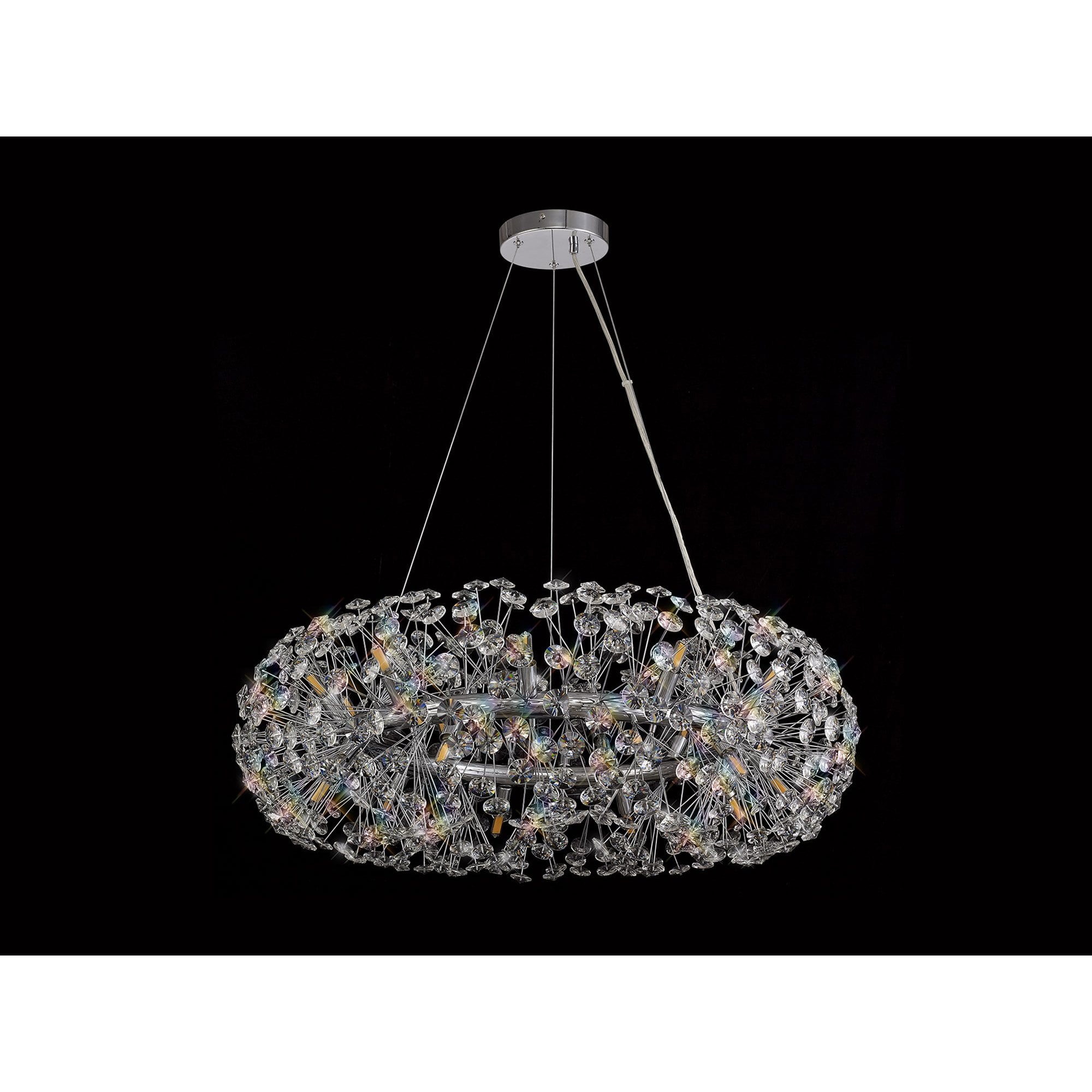 NL73959 Paris  Pendant 20 Light Polished Chrome/Crystal