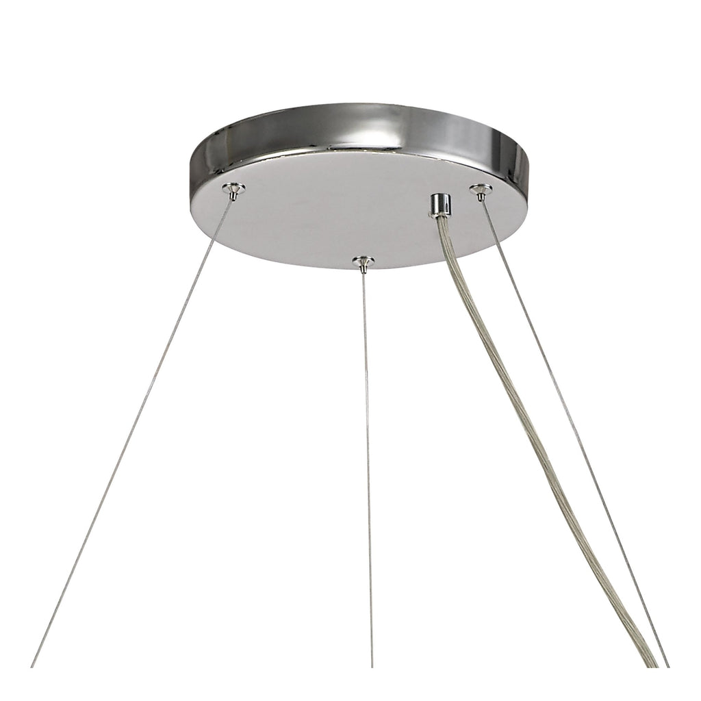 NL73969 Paris Pendant 26 Light Polished Chrome/Crystal