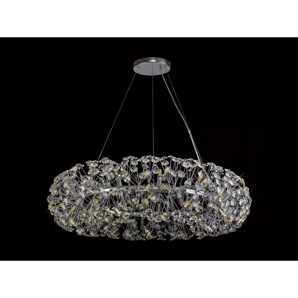 NL73969 Paris Pendant 26 Light Polished Chrome/Crystal
