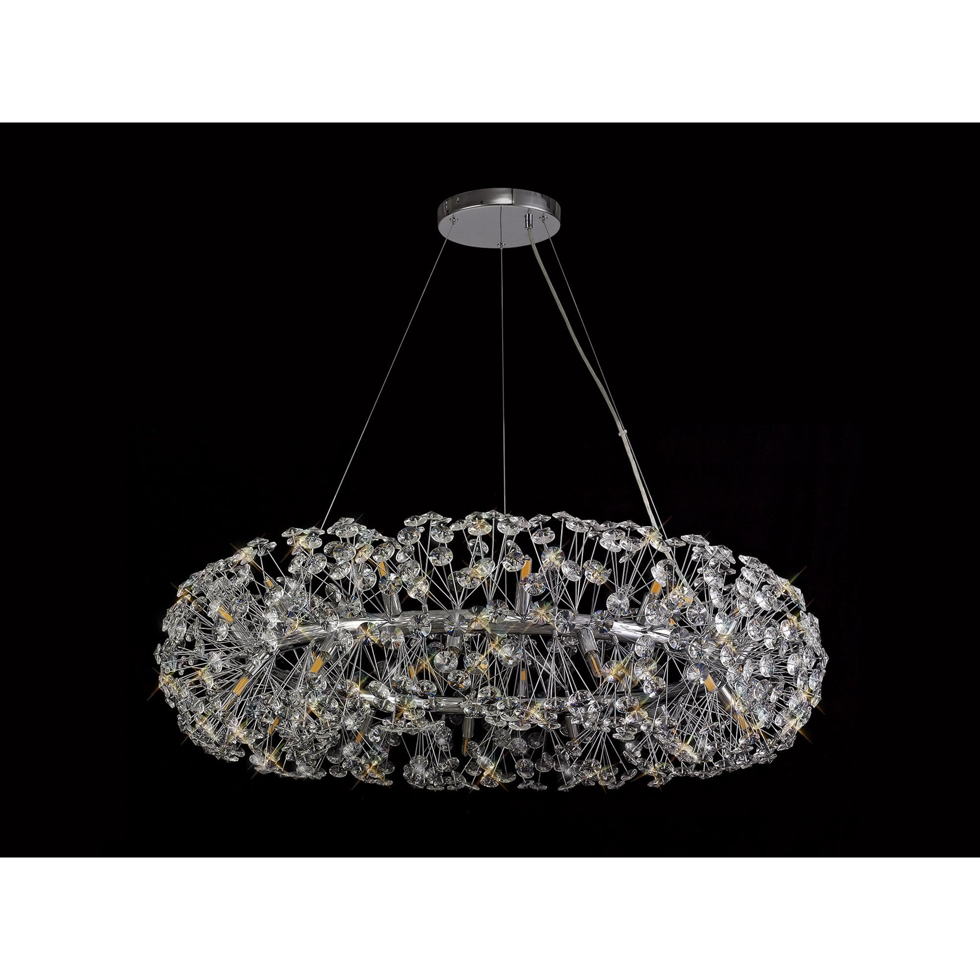 NL73969 Paris Pendant 26 Light Polished Chrome/Crystal